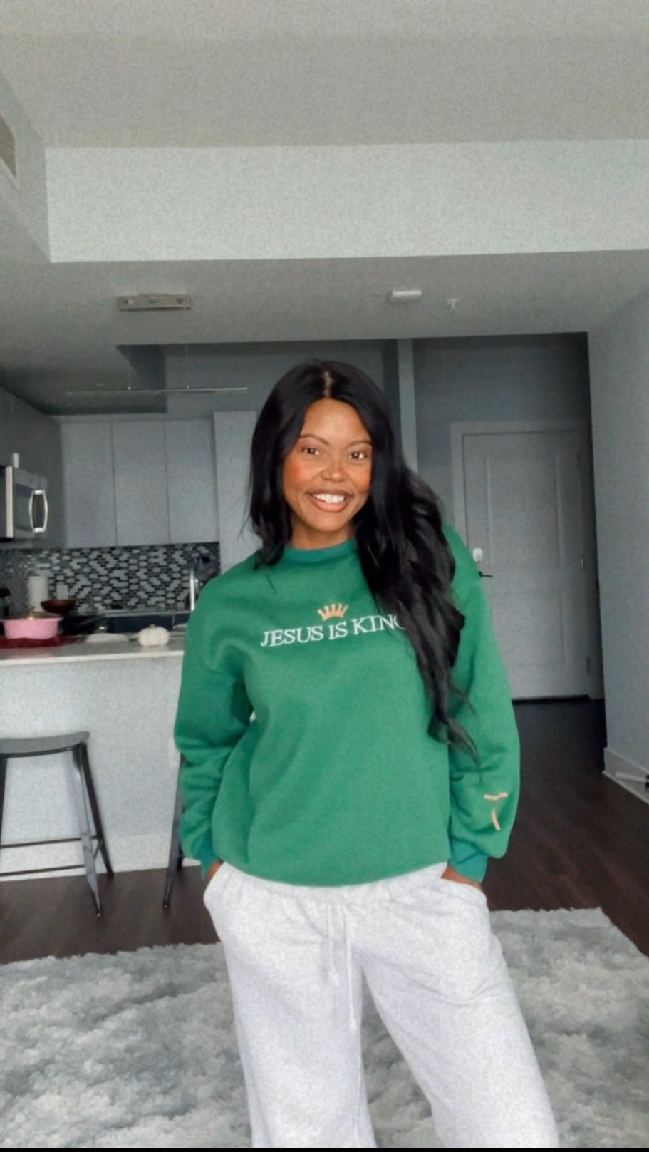 JESUS CREWNECK SWEATER